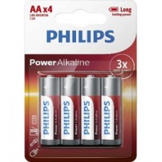 Philips Pack of 4 AA Batteries -LR6