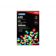 Dornbirn 400 Multi Coloured LED Indoor/Outdoor Battery Powered String Lights 