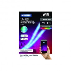 Status Wifi LED RGB Colour Changing Tape Light 5 Metre