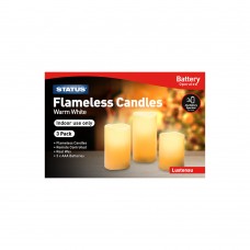 Lustenau Flameless Candle 3 pk 