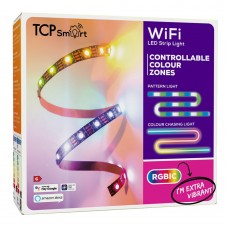 TCP LED Smart Wifi RGBIC Strip Light 5M